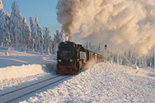 Die Bahn am Brocken im Harz